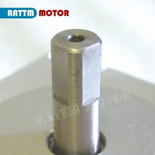 Motor paso a paso CNC Nema23 76 mm 270 oz 3A para fresado de enrutador CNC impresora 3D - Imagen 6 de 6