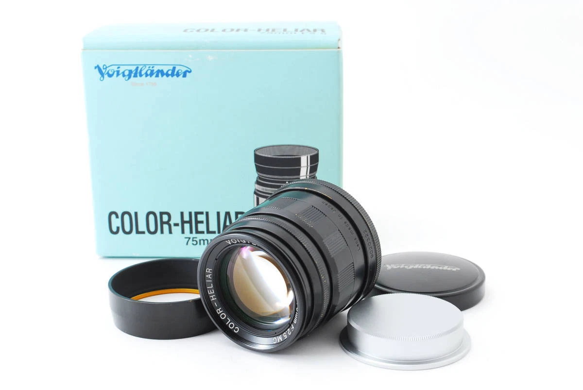 Voigtlander VOIGTLANDER COLOR-HELIAR 75mm F2.5 MC 1895343A