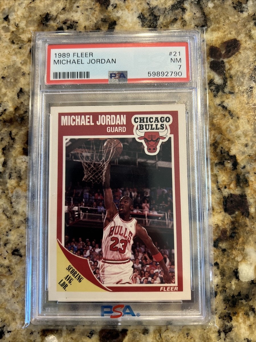 fleer michael jordan 1989