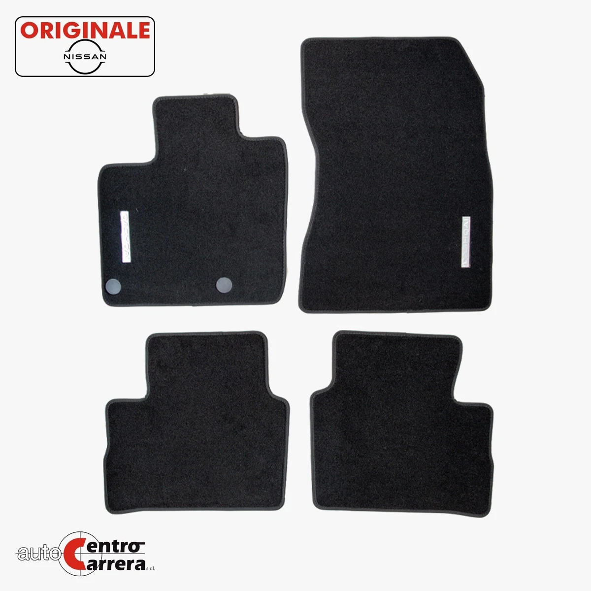 Set Tappetini Anteriori Velluto Nissan Pathfinder 2005-2010 7 Posti
