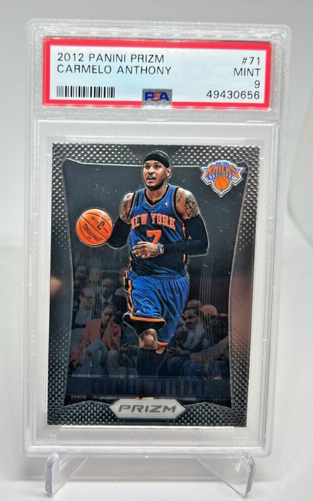 PSA 9 - 2012/13 Panini Prizm CARMLEO ANTHONY 1st Year Prizm #71