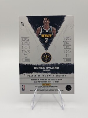 NBA DONRUSS Bones Hyland RC サインカード Amazon.com: 2021-22 Panini Donruss Holo Pink Laser Parallel