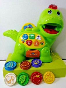 vtech chomp & count dino