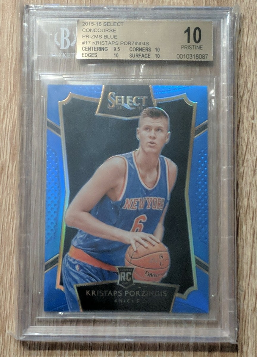 その他 NBA Kristaps Porzingis Select RC Prizm 2015-16 Panini Select #17 Kristaps Porzingis Rookie Blue