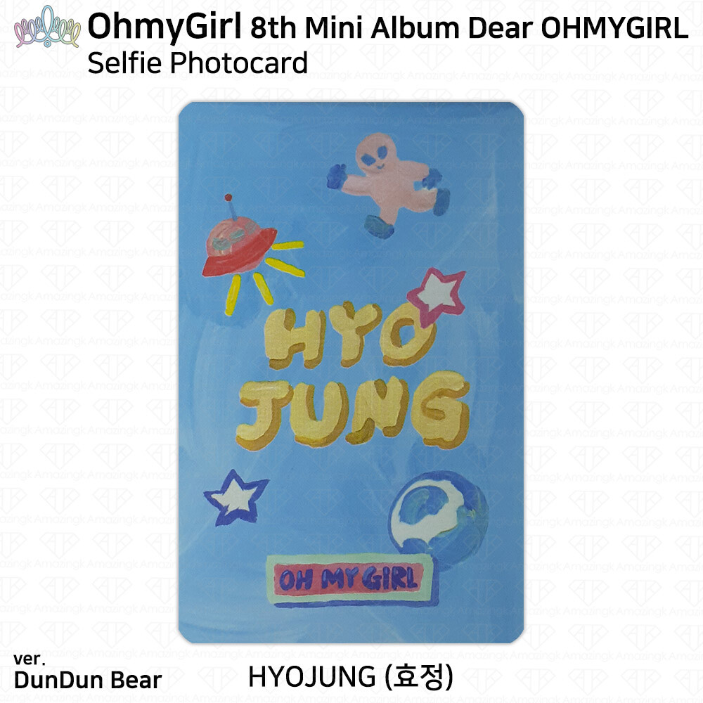 Oh My Girl 8th Mini Album Dear Oh My Girl Official Photocard