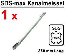 SDS-max Kanalmeißel 350 mm Lang Meißel Stemmmeißel für Bohrhammer Stemmhammer