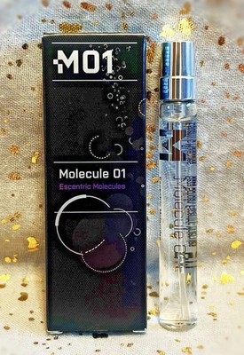 Escentric Molecules~Molecule 01~Eau de Toilette~8.5ml/0.287 fl oz~Travel Sz~NIB~
