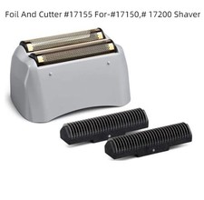 For Andis Shaver Replacement Foil And Cutter 17155 For- 17150, 17200 Shaver
