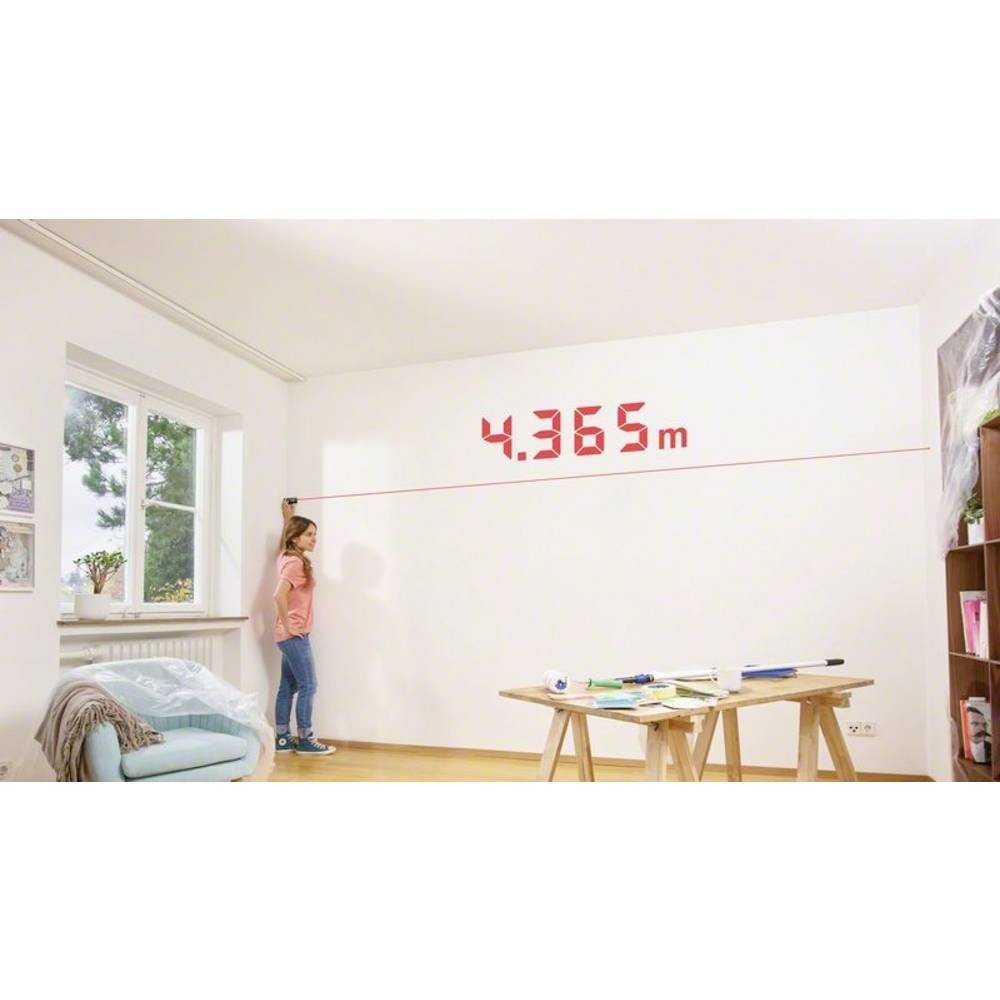 Télémètre laser Bosch EasyDistance 20 avec écran rétroéclairé précis - 4