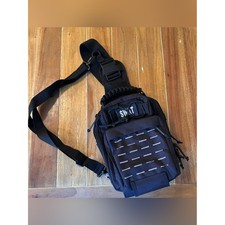 Tactical Sling Bag for Men - Black