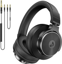Wired over Ear Headphones, Studio Monitor  Mixing DJ Headphones with 50Mm Neody