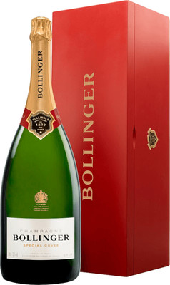 (138,3 /l) Bollinger Special Cuvee Brut Champagner in Holzkiste 12% 3,0l Jeroboa
