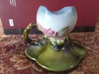 Vintage Hull Art Pottery Single Candle Holder Woodland Pattern W30