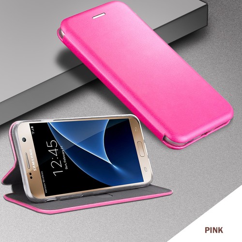 Pour Samsung Galaxy A3 A5 A6 A7 A8 Plus Housse Téléphone Cuir Portefeuille à Rabat Livre Étui - Photo 41/47