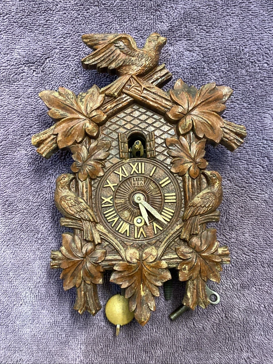 Collectible Wall Clocks Lux 1920-1949 Time Period Manufactured | eBay