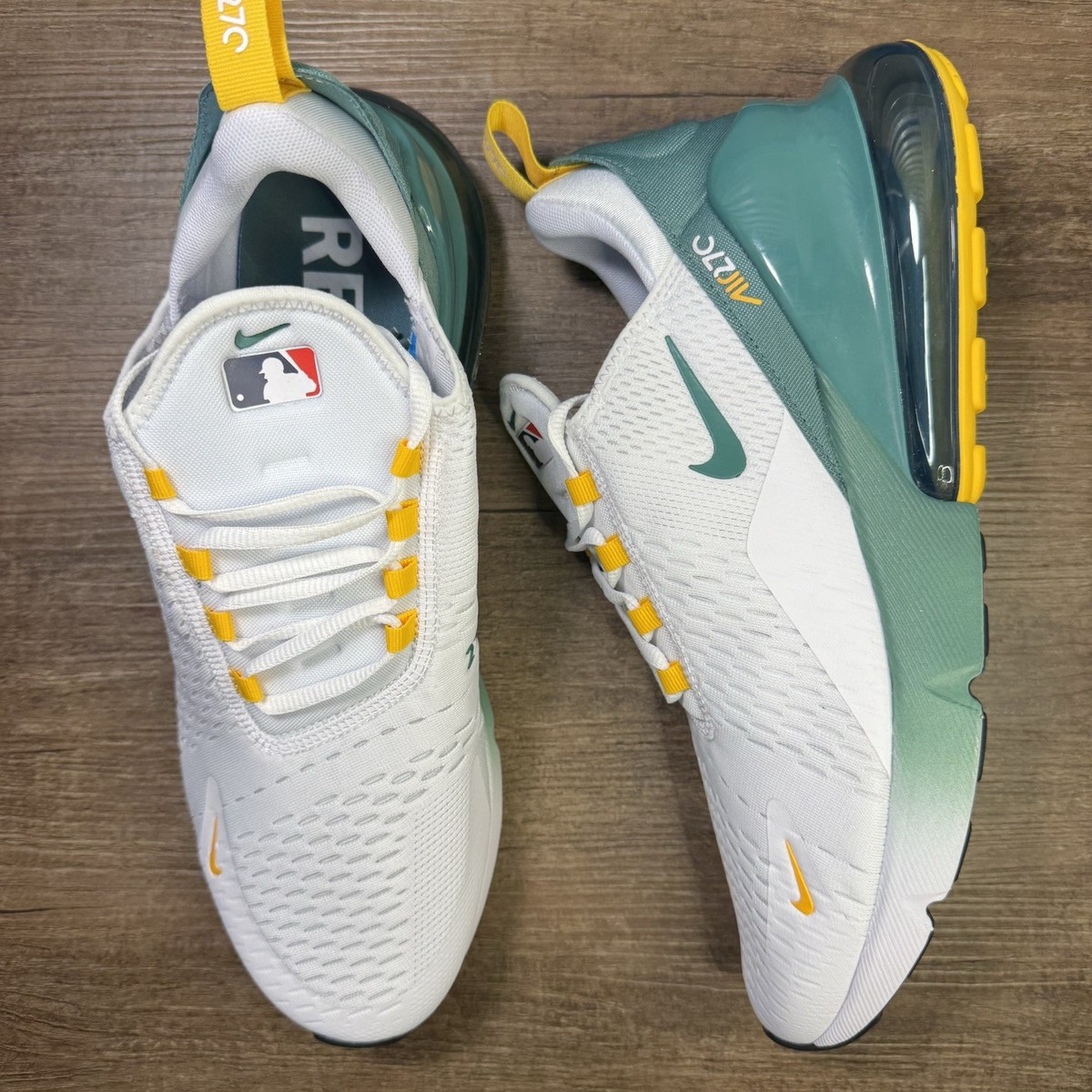 新品　Nike Air Max 270 カーキ/レッド US 9 Nike Air Max 270 x MLB 'Boston Red Sox' 2025 Men's Size 7.5
