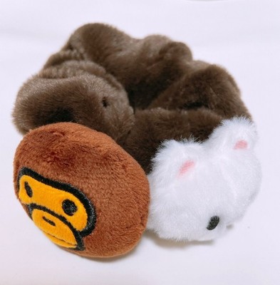 BAPE x STRAY KIDS JINIRET BABY MILO Scrunchie Hyunjin SKZ Japan