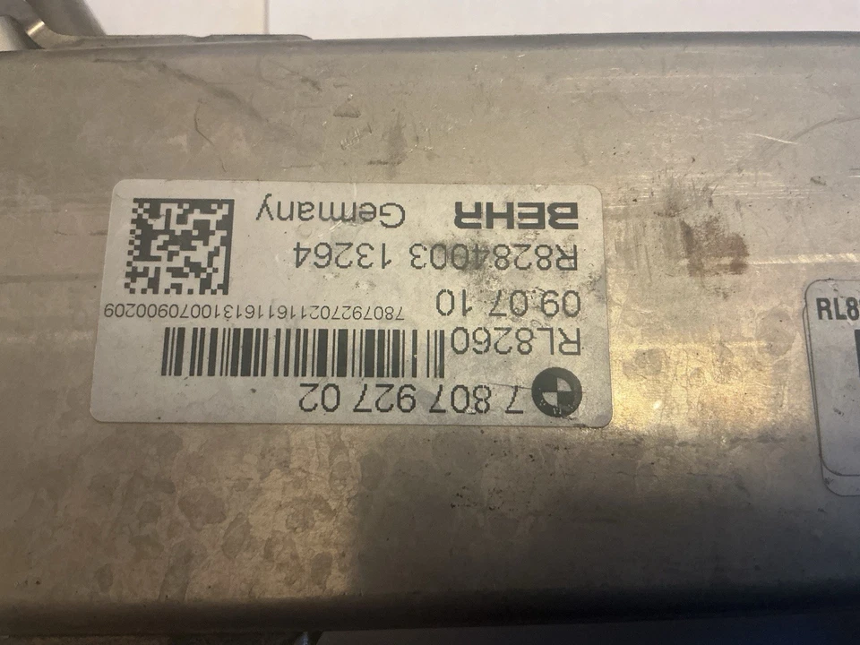 BMW X5 E70 2013 3,0 L DIÉSEL (M57Y) MOTOR INFERIOR EGR VÁLVULA DE ESCAPE ENFRIADOR Foto 4 de 4