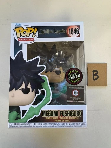 Funko Pop! - MEGUMI FUSHIGURO (Glow Chase) - Jujutsu Kaisen - Chalice - 1646 (B)