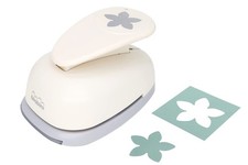 Bira Craft 3 inch Petal Shape Lever Action Craft Punch for Crafting Scrapbooking