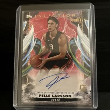 2024-25 Topps Inception Rookie Autographs Pelle Larsson /75 #RA-PL