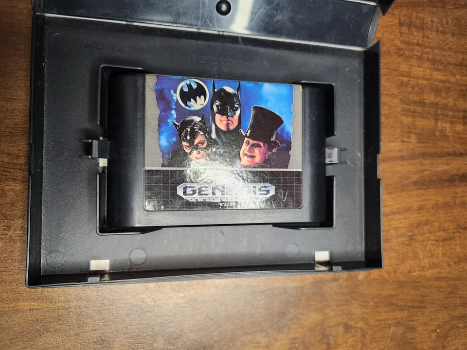 Batman Returns (Sega Genesis, 1992) Authentic (No Manual) Tested & Works - Image 2 of 2