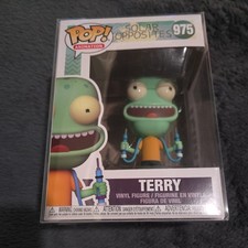 Figura de vinilo Funko Pop Animación Solar Opuestos Terry 975 ciencia ficción alienígenas comedia de situación