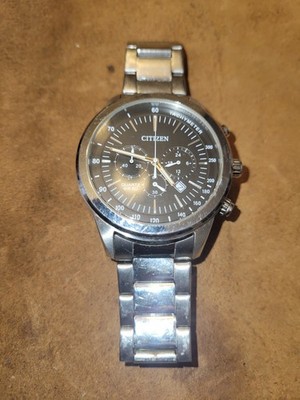 CITIZEN Eco-Drive AN8150-56E Mens Wrist Watch Wristwatch GN-4-S Stainless Quartz
