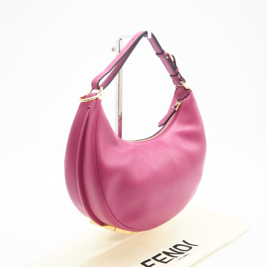 FENDI Bag: Fendigraphy Small 8BR798 Pink W27.5×H16×D9.5cm w/dust
