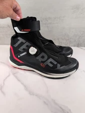 Adidas Terrex Agravic Tech Pro Trail BOA Black Solar Red FU7634 Men’s Size 12