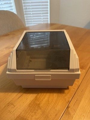 VTG 80s Memorex? Floppy Disk  Software Storage Case Media (no dividers)  See Ad