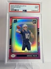 2024 Donruss Optic Rated Rookie Drake Maye Pink PSA 9