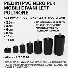 Piedini in Plastica per divano piedi per mobili piede per tavoli armadi letto