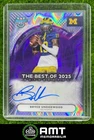 2025 Bowman Best University Football Purple Lava Refractor Bryce Underwood #BOA-BU