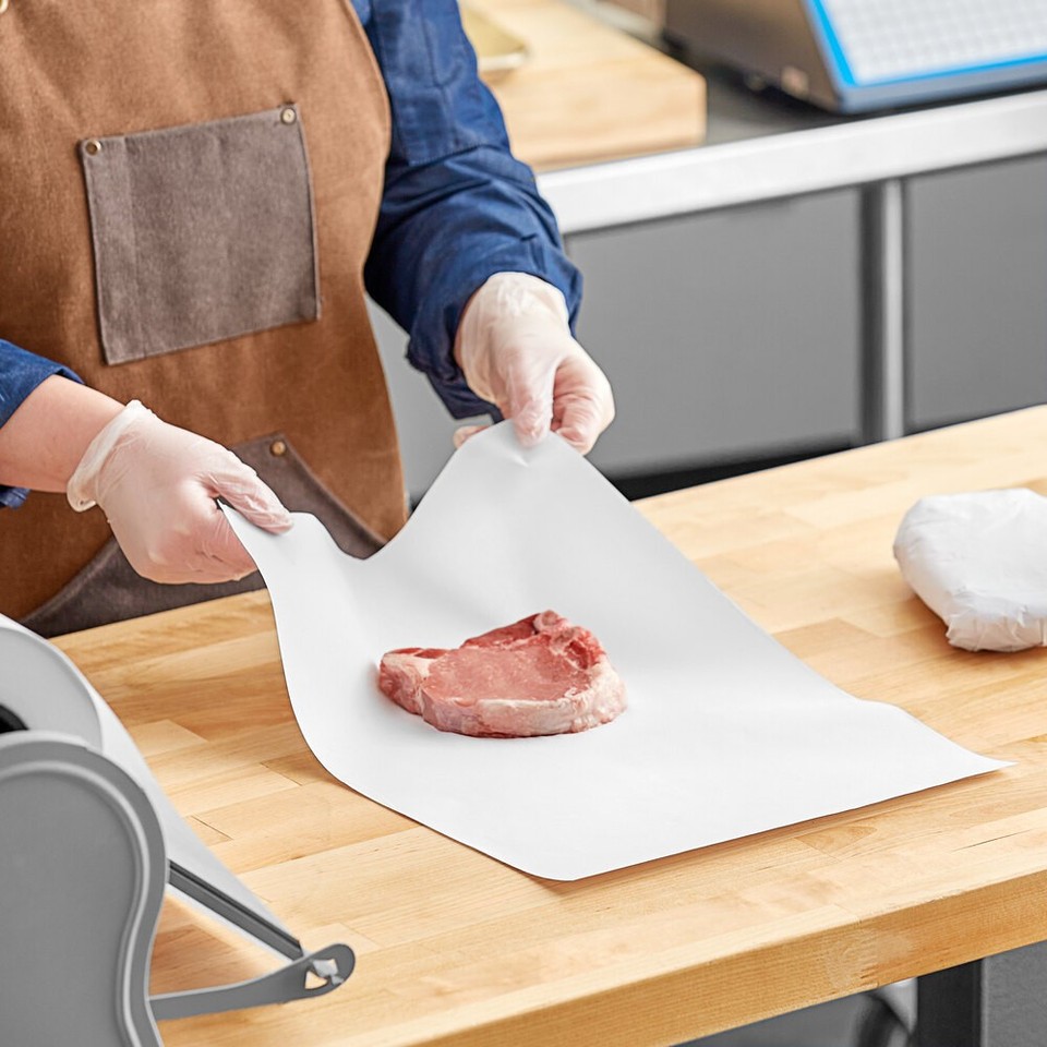 Butcher Paper Rol 12 in x 700 ft White Butcher Paper Roll 40 lb Inch Meat Wrap Deli Food ...