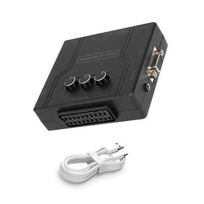 RGBS VGA to YPBPR Converter SCART to YPBPR For 480i 480p 576i 576p 720p 1080i C