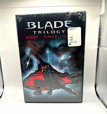 Blade Trilogy (Blade / Blade II / Blade: Trinity) DVD Wesley Snipes Tall Case