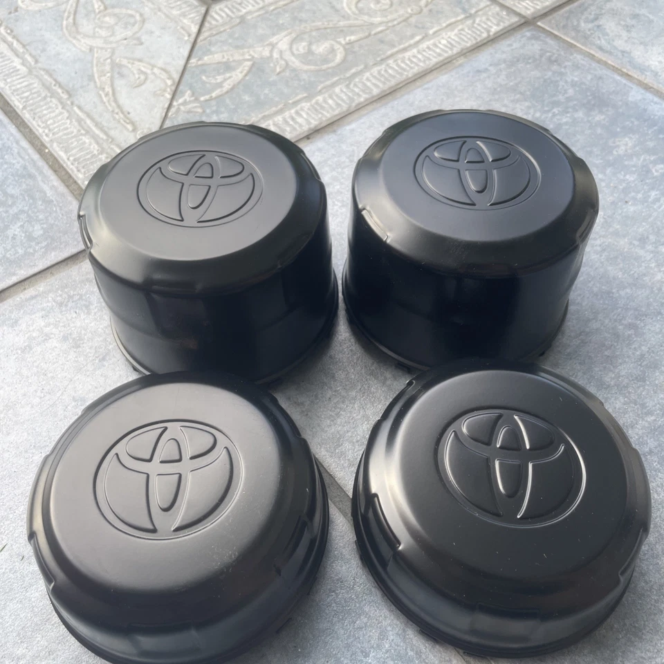 JDM TOYOTA Land Cruiser 80 LX Buje de rueda Ornamento Tapacubos central Raro JAPÓN Foto 2 de 4
