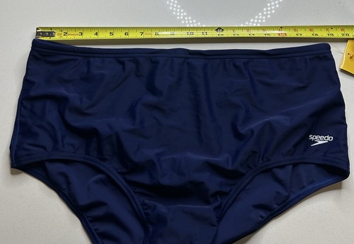 Nuevo Traje de baño Speedo Fitness azul marino corto para hombre talla 44 - Imagen 3 de 7