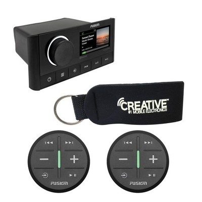Fusion MS-RA670 Apollo Marine System With Built In Wi-Fi and 2 Wireless Remotes