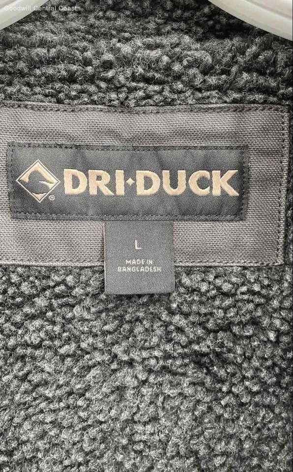 Dri Duck Men's Gray Zip Up Jacket - Size L - Image 3 of 4