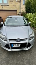 Silver 2012 (62) Ford Focus Titanium 1.6 TDCI Diesel, 1st Registered 13/12/2012