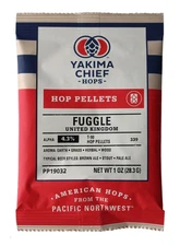 UK Fuggle Hop Pellets 1 oz for Home Brew Beer Making