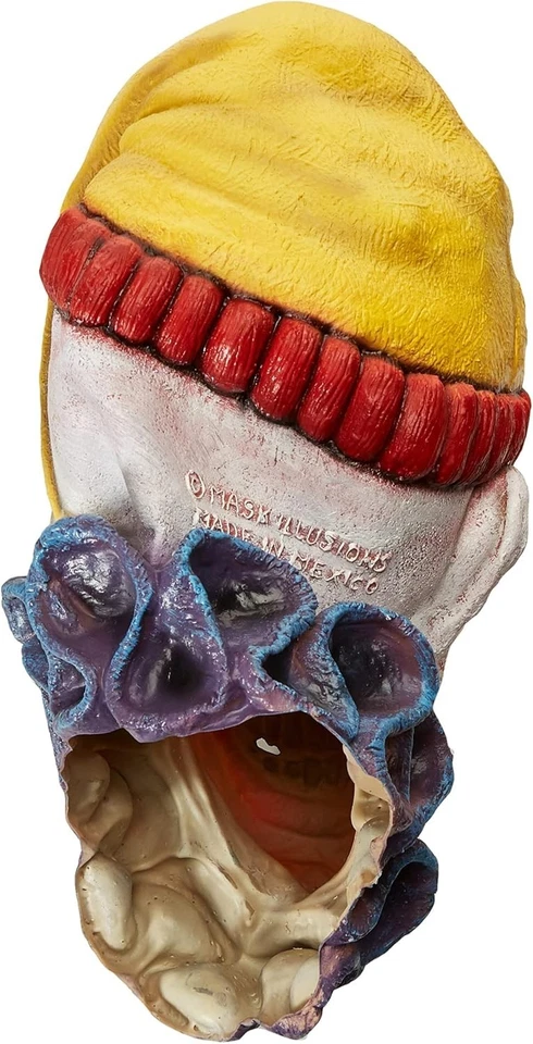 Insano The Clown Overhead Mask - Terrifying Foam Details - Image 4 of 4