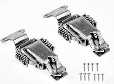 90 Degrees Spring Hasp Toolbox Toggle Latches Lock Stainless Steel 304 Toolbox D