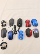 Lot Of 9 Computer Mouse 3 With Cords And 6 Cordless As Is Parts Pieces Fast Ship