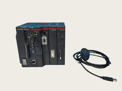 USED KEYENCE XG-X2800 CA-E100T CA-DC40E OP-87983 Line Scan Controller