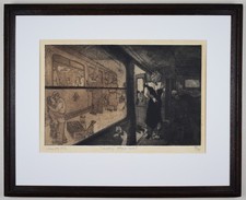 Chris Orr MBE, RA. 1972 signed Limited Edition Etching. 