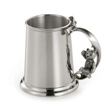 Royal Selangor Pewter Teddy Bears Picnic Christening Tankard 14cL Capacity