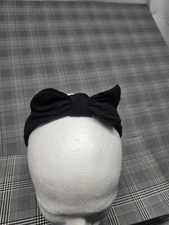 Women's Black Bow Headband BNWT One Size Fits Most
